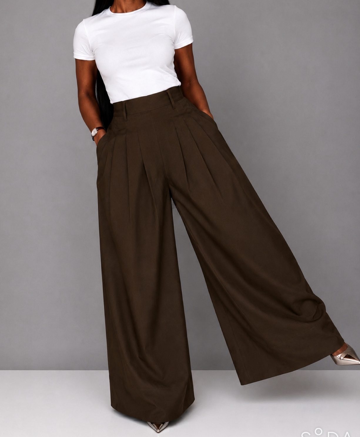 PALAZZO CHINO TROUSER