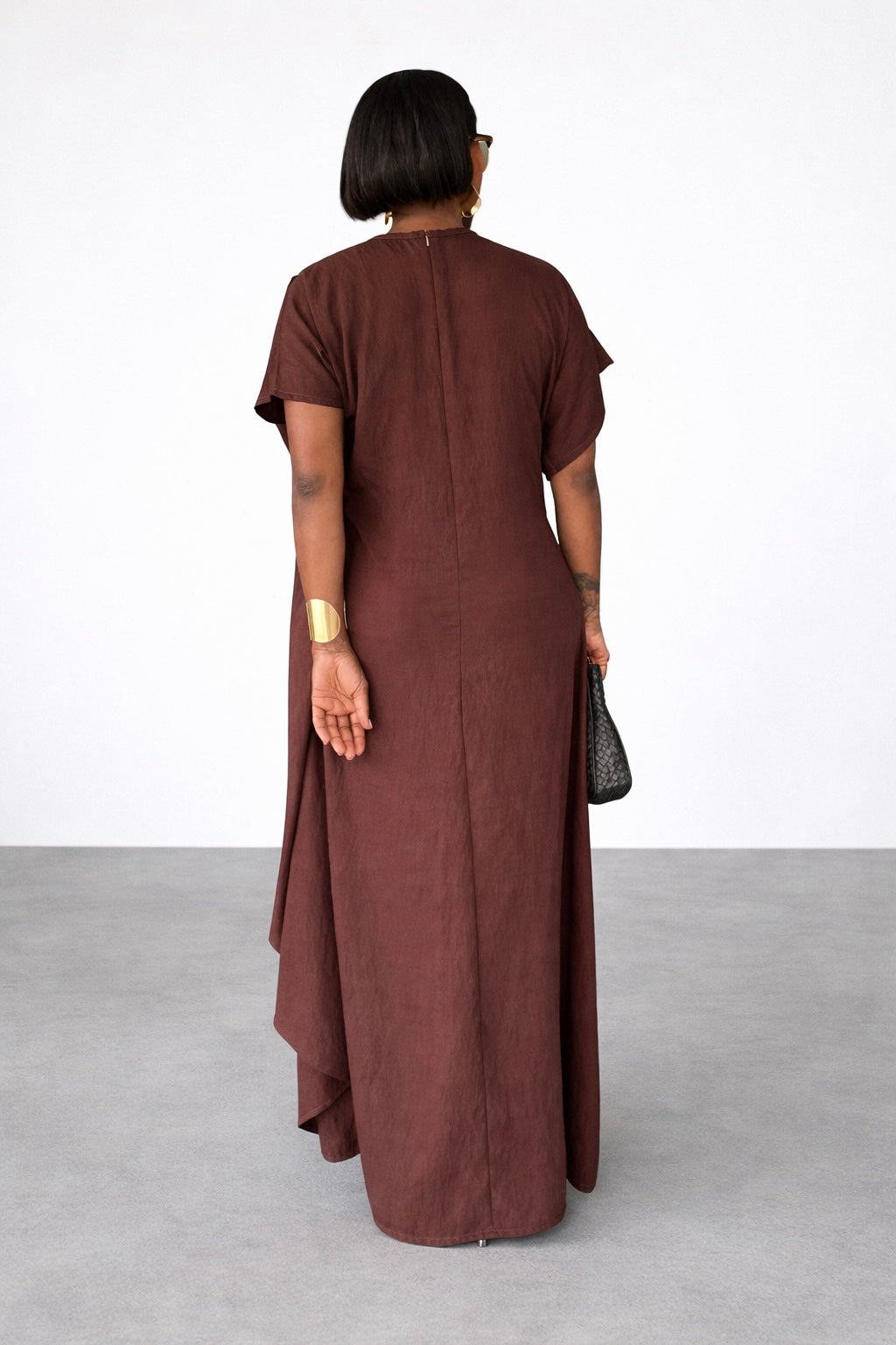 ASSY DRAPED DRESS