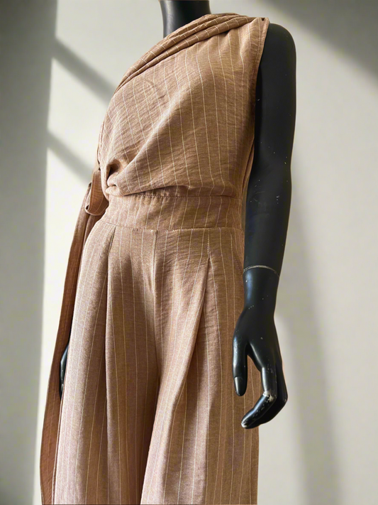 ONE SHOULDER JUMPSUIT
