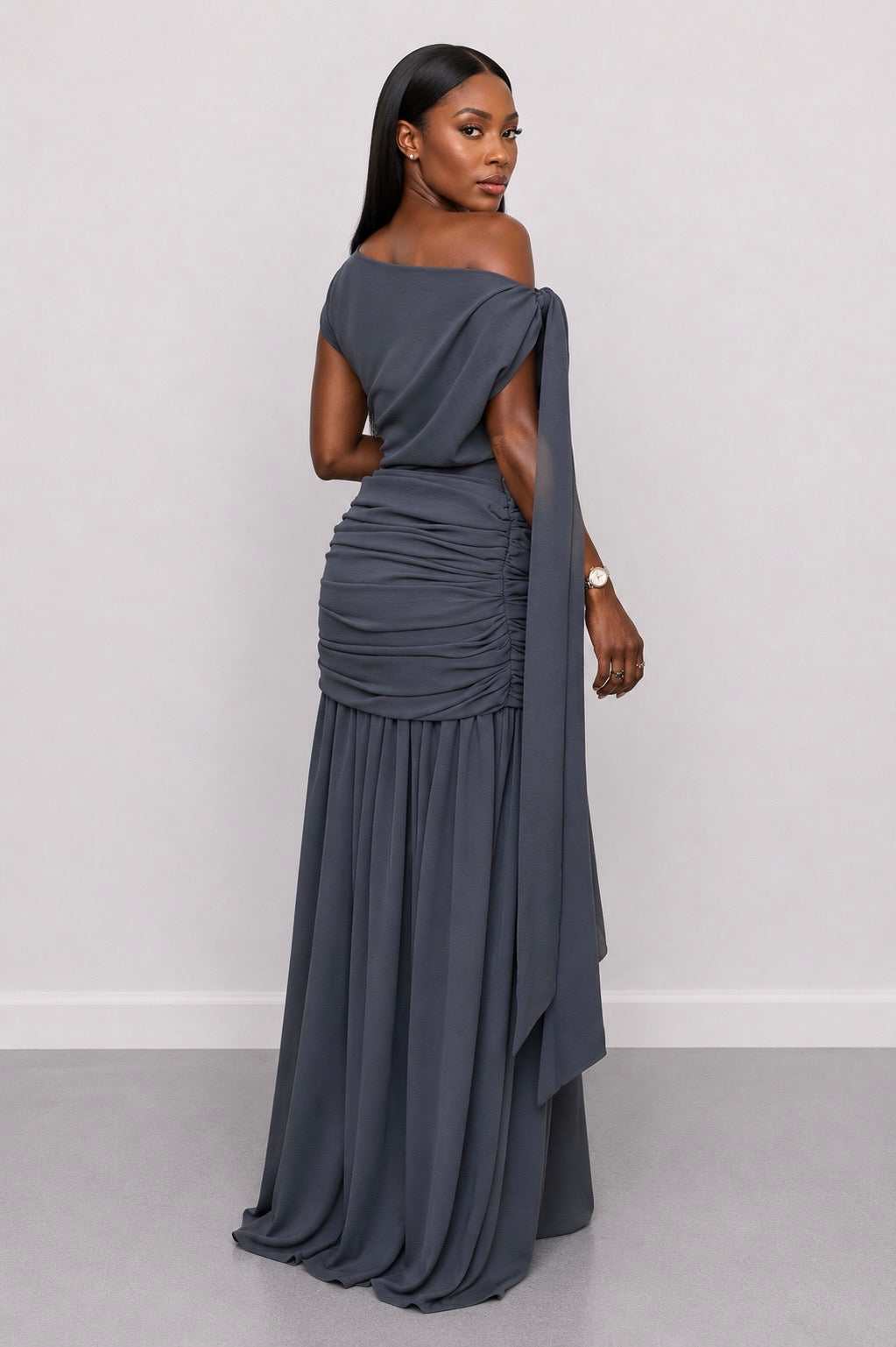 CHARCOAL AURA DRESS