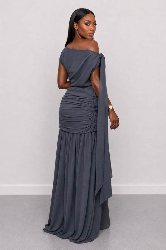 CHARCOAL AURA DRESS