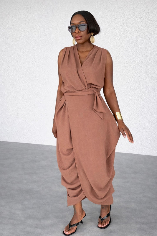 THE WRAP DRESS.