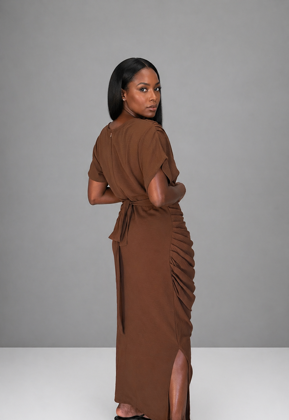RICH TOFFEE DRESS