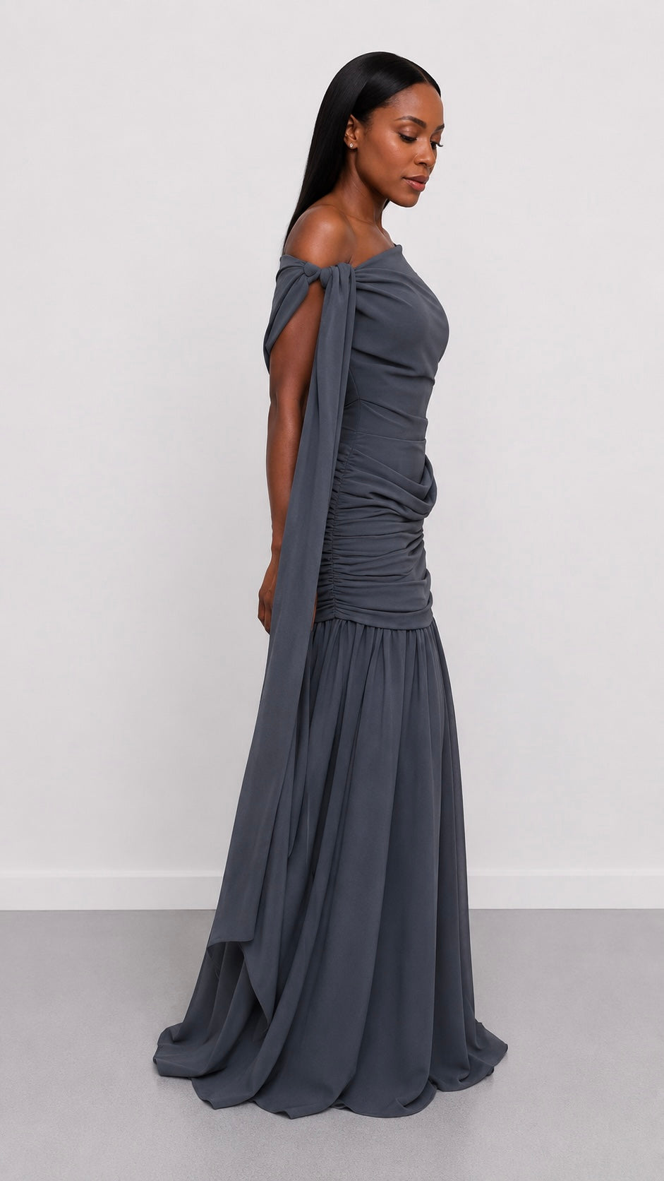 CHARCOAL AURA DRESS