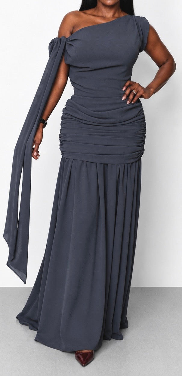 CHARCOAL AURA DRESS