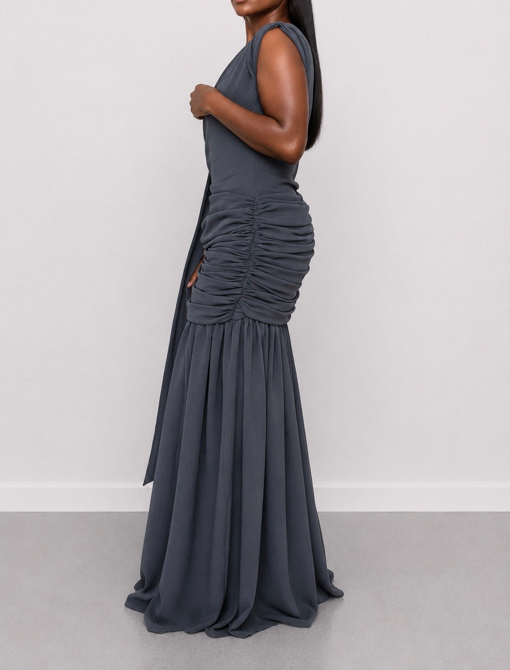 CHARCOAL AURA DRESS