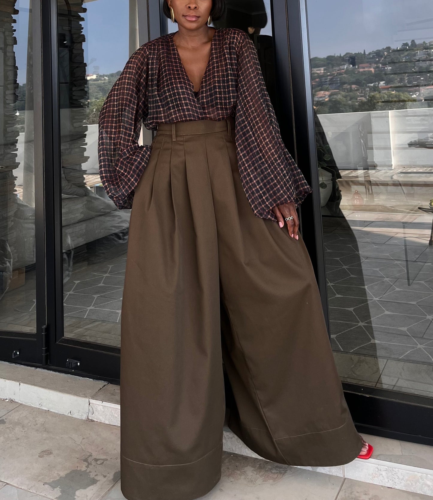 PALAZZO CHINO TROUSER