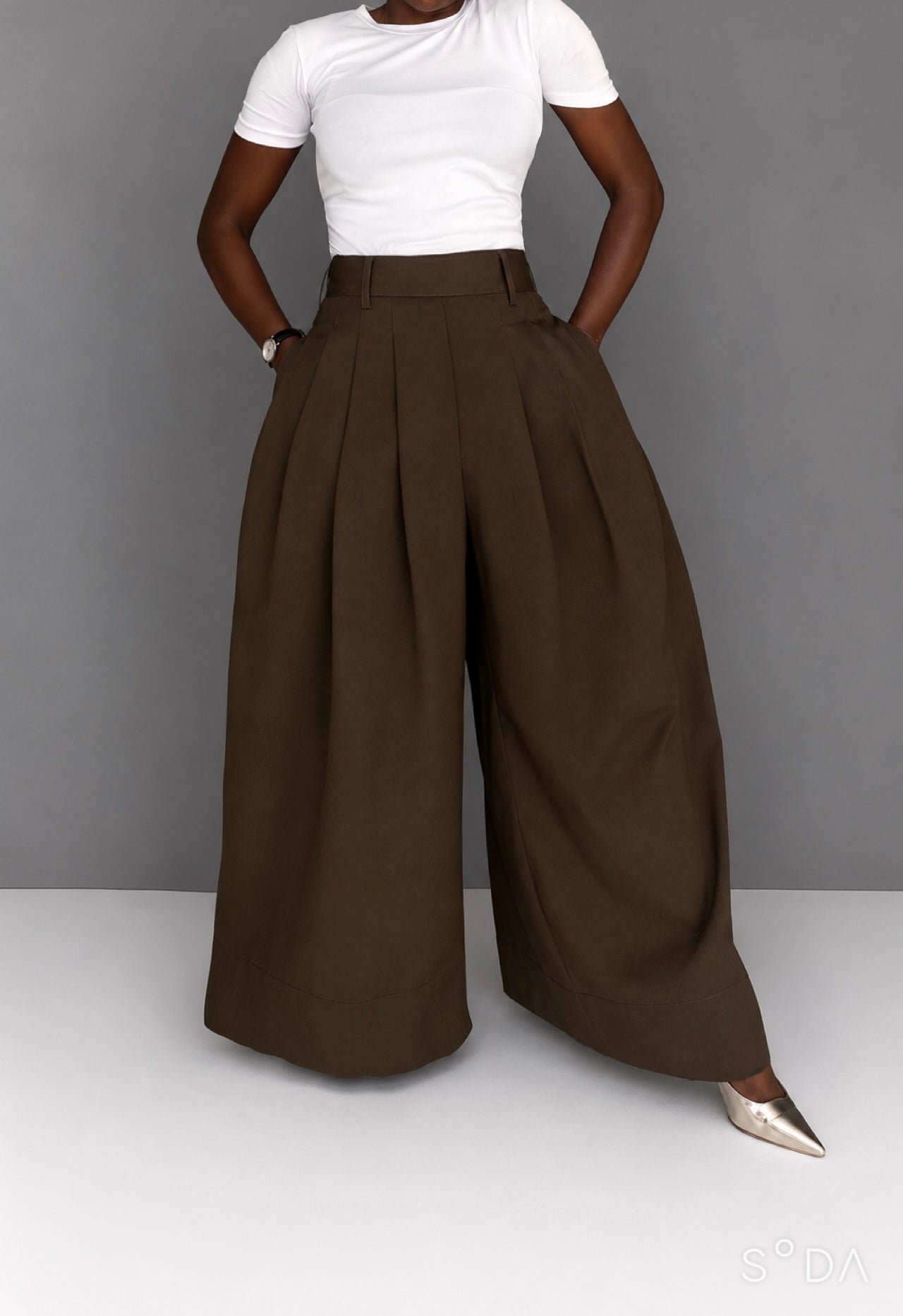 PALAZZO CHINO TROUSER