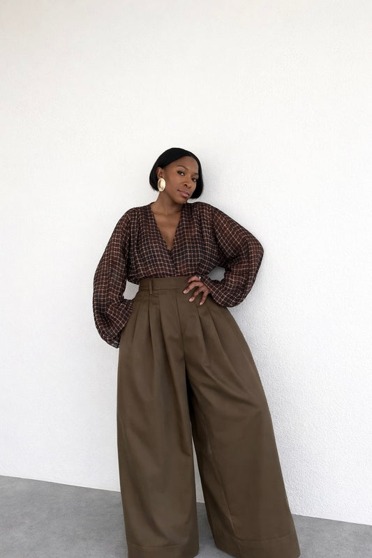 PALAZZO CHINO TROUSER