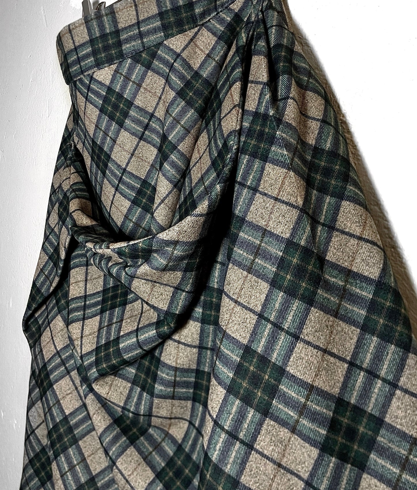 TARTAN WINTER SKIRT-