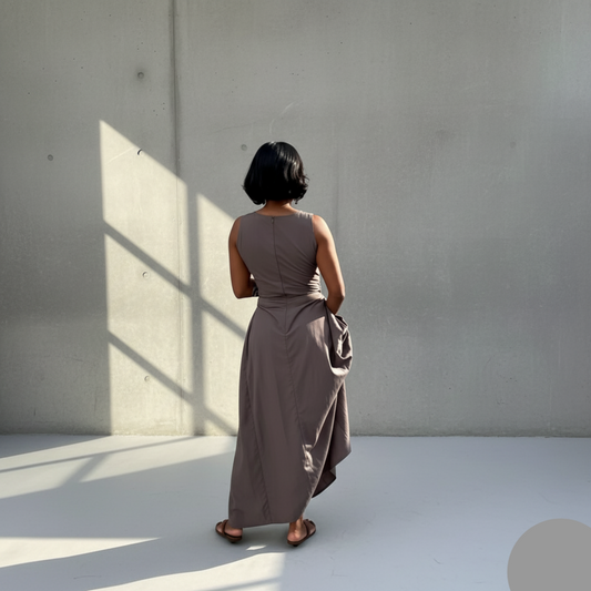 FOLDED DRESS (PRE ORDER)