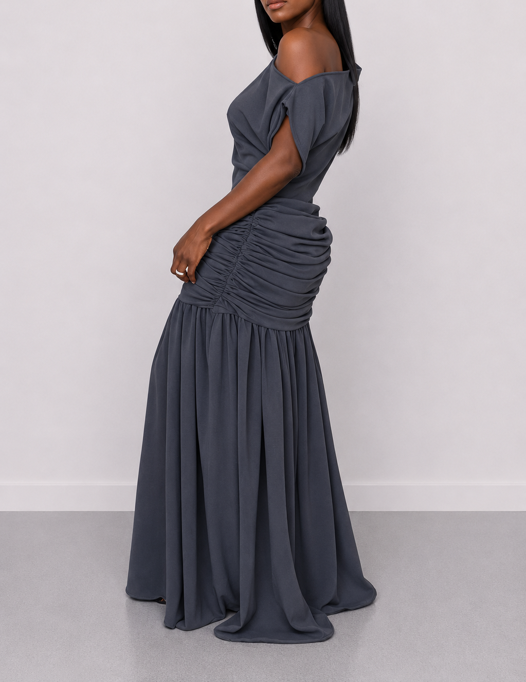 CHARCOAL AURA DRESS