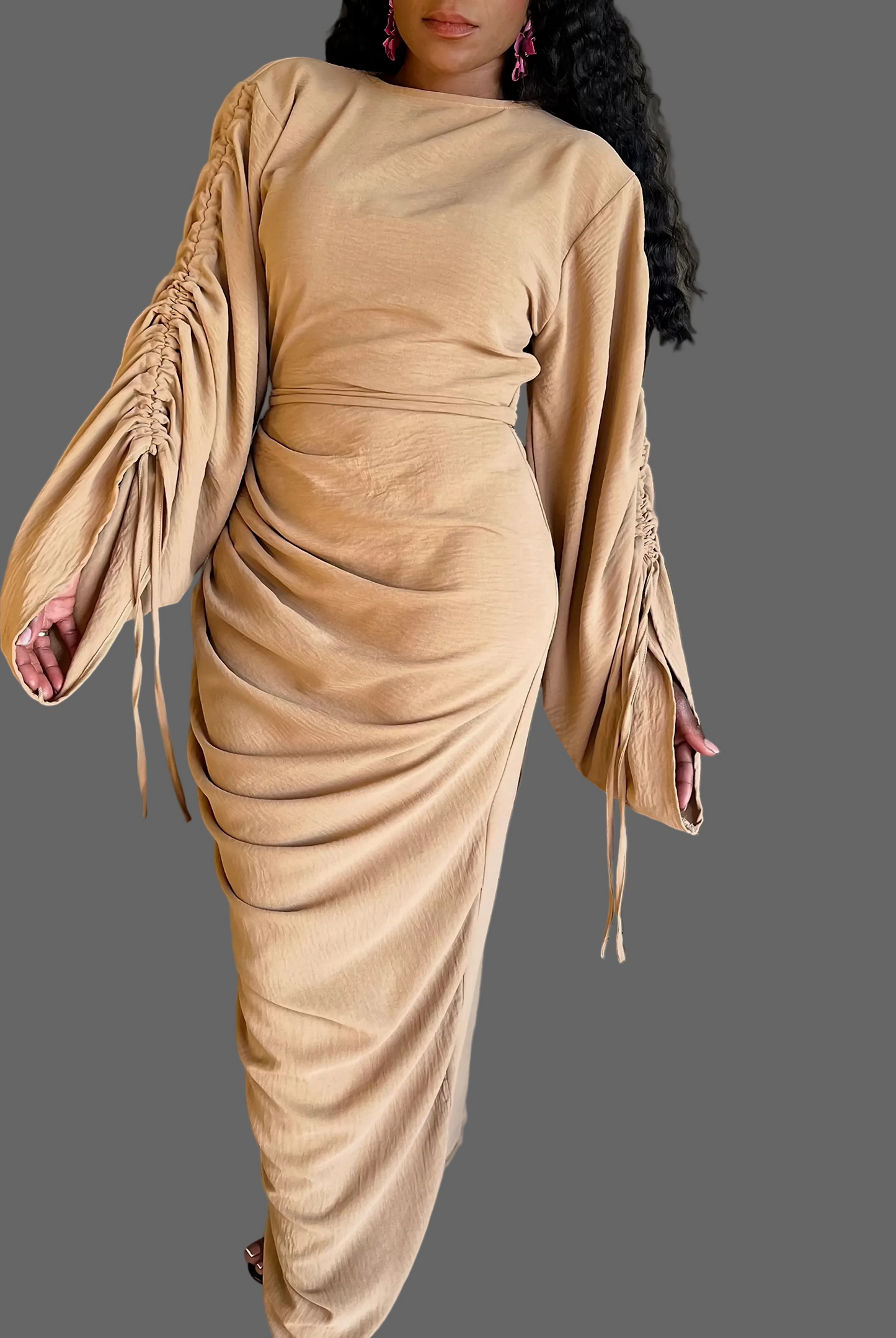 The SIREEN DRAPED Dress