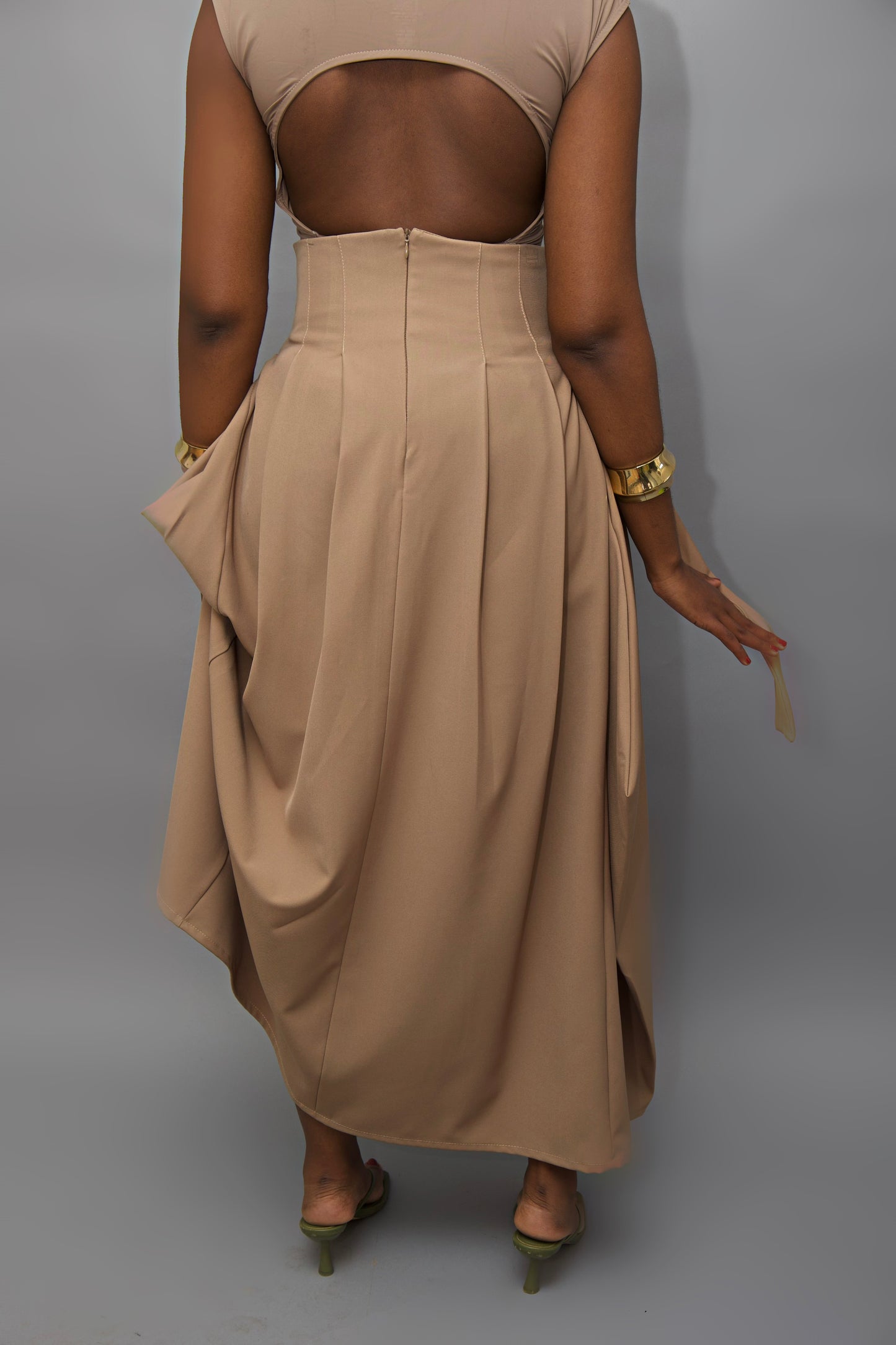 DRAPED skirt (PRE ORDER)
