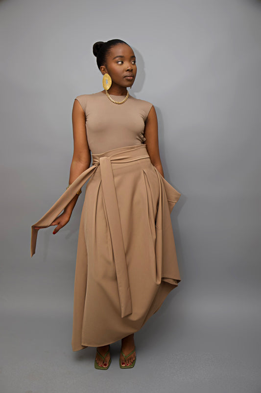 DRAPED skirt (PRE ORDER)
