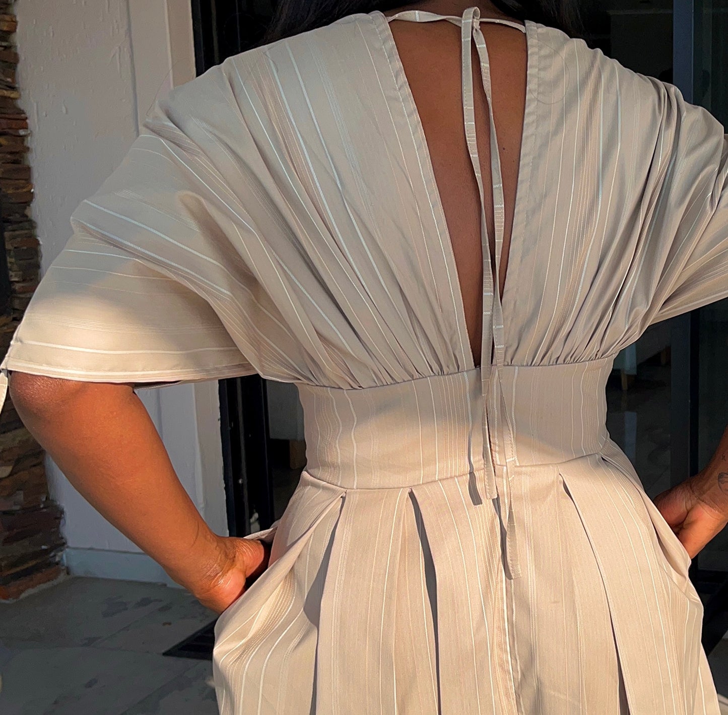 CAPE Maxi Dress