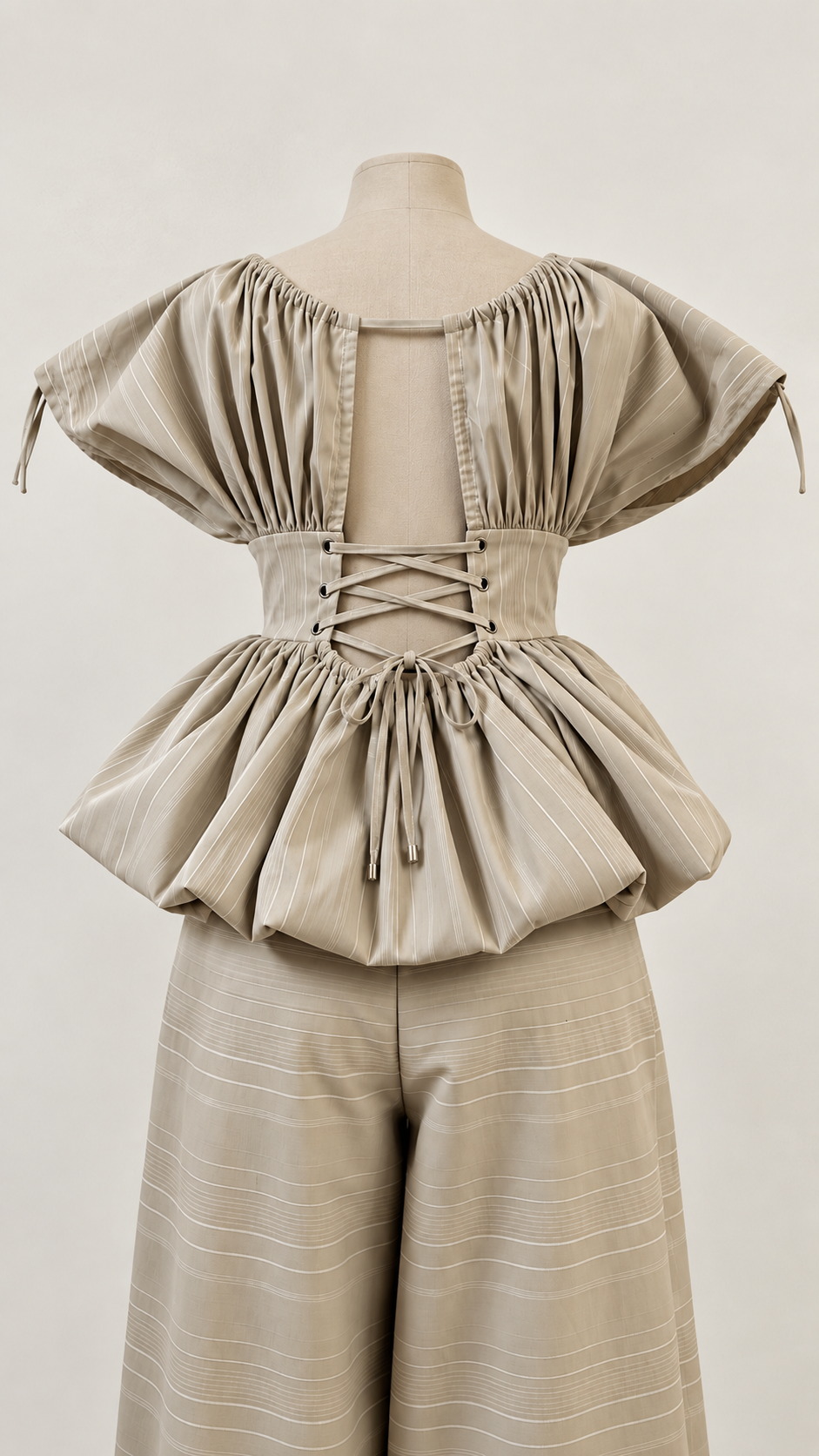 Peplum Corset Top