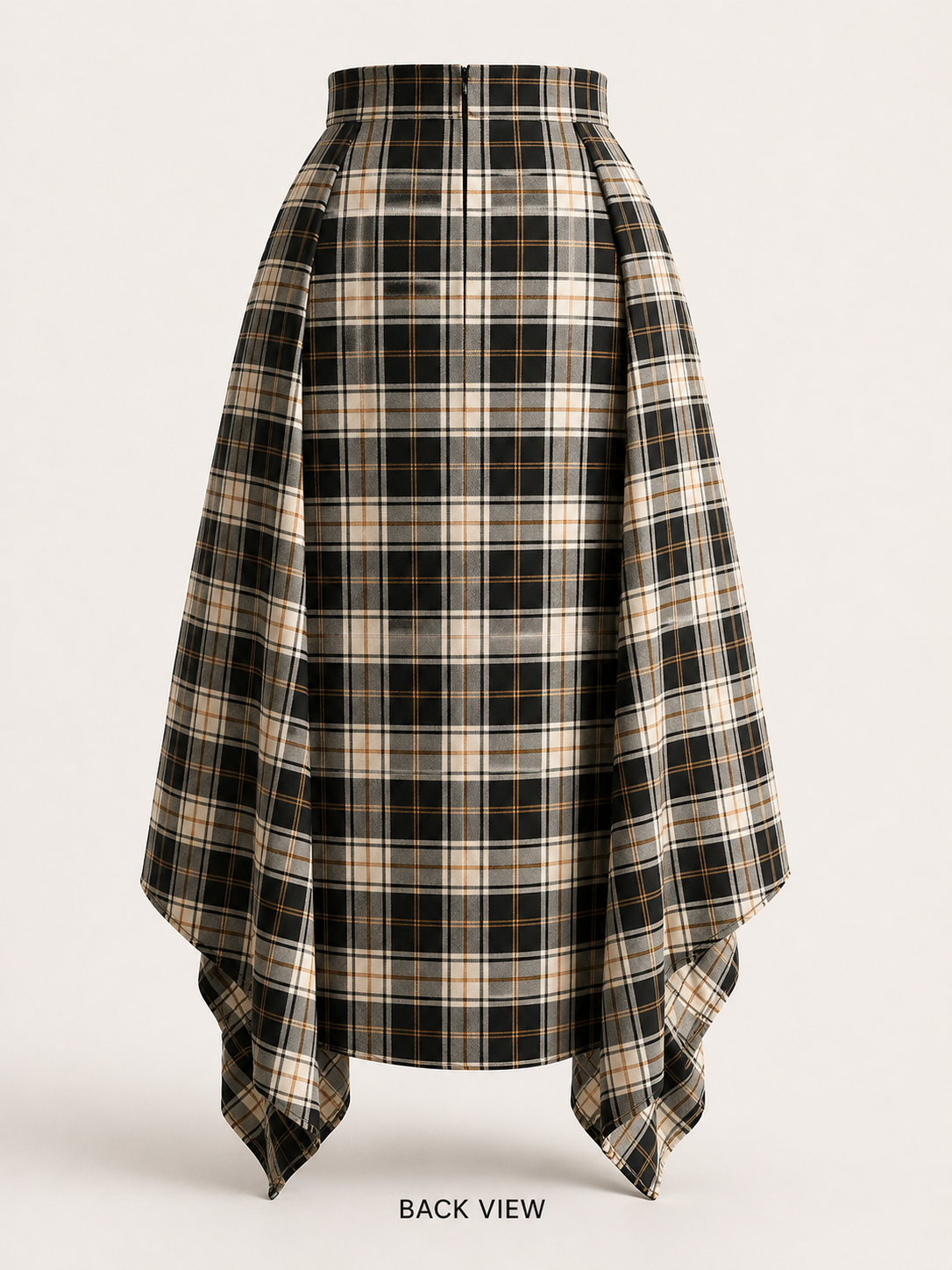 2 WAY CHECK SKIRT
