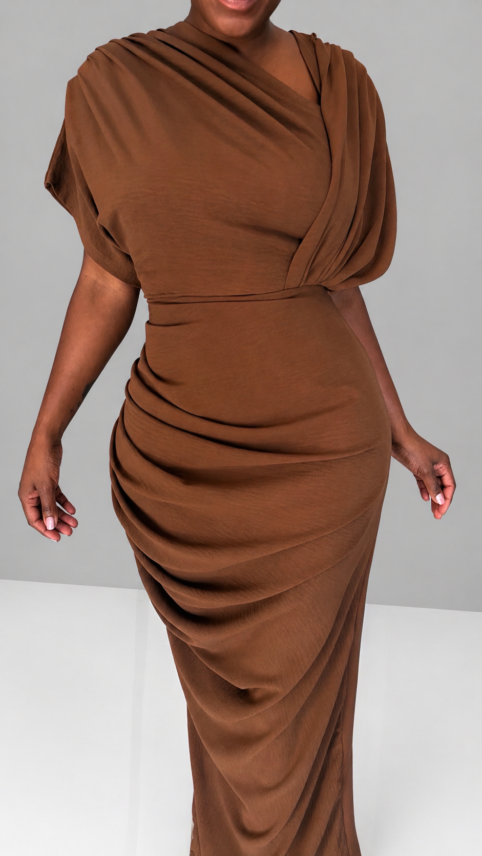 RICH TOFFEE DRESS